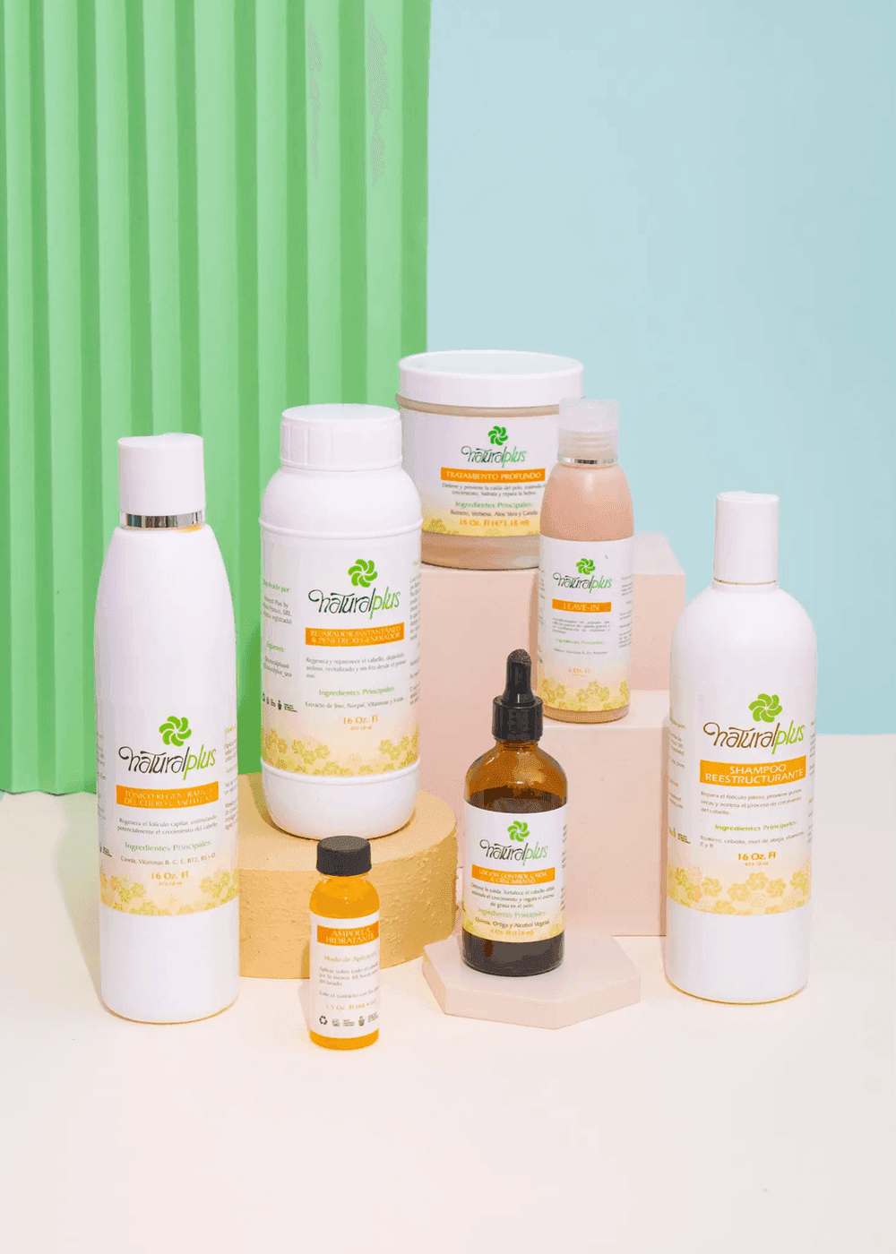 7-Step Line Kit — the full Natural Plus line